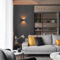 Klighten 2 ks vonkajšie nástenné svietidlo s vymeniteľnou G9 LED žiarovkou, 3000K teplá biela, antracitové, vodoodolné IP54, nastaviteľný uhol svetla, hliník, záhrada a 7
