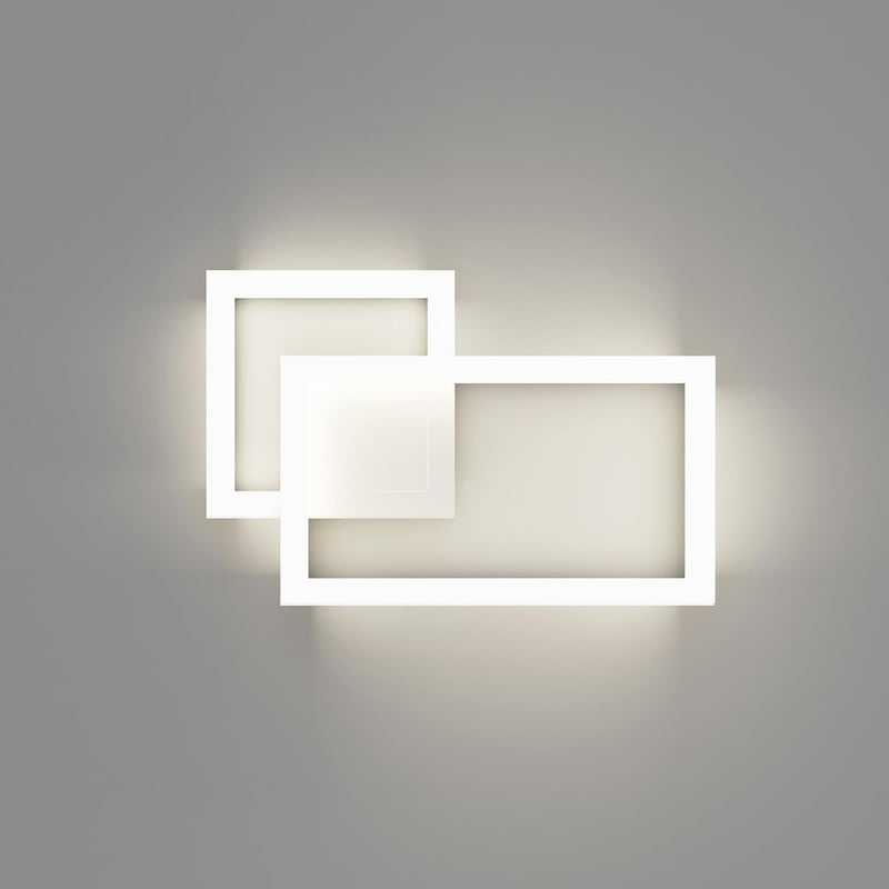 Lampă de perete LED modernă de interior Klighten 24W 1960lm, iluminat decorativ pentru dormitor, sufragerie, hol, 4000K alb neutru, 110-240V