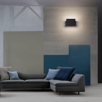 Klighten 24W Kültéri-Beltéri Fali Lámpa, IP65 Vízálló, Forgatható LED Panel, 1500 Lumen, 4000K Természetes Fehér, Fekete Alumínium 7
