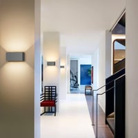 Klighten 24W vanjska zidna svjetiljka, 4000K prirodno bijelo svjetlo, tamnosiva, vanjska rasvjeta, IP65 vodootporna 5