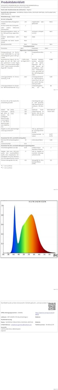 Klighten 24W Kültéri Fali Lámpa IP65 Vízálló LED Panellel, 1500 Lumen, Természetes Fehér 8