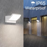 Klighten 24W Kültéri Fali Lámpa IP65 Vízálló LED Panellel, 1500 Lumen, Természetes Fehér 4