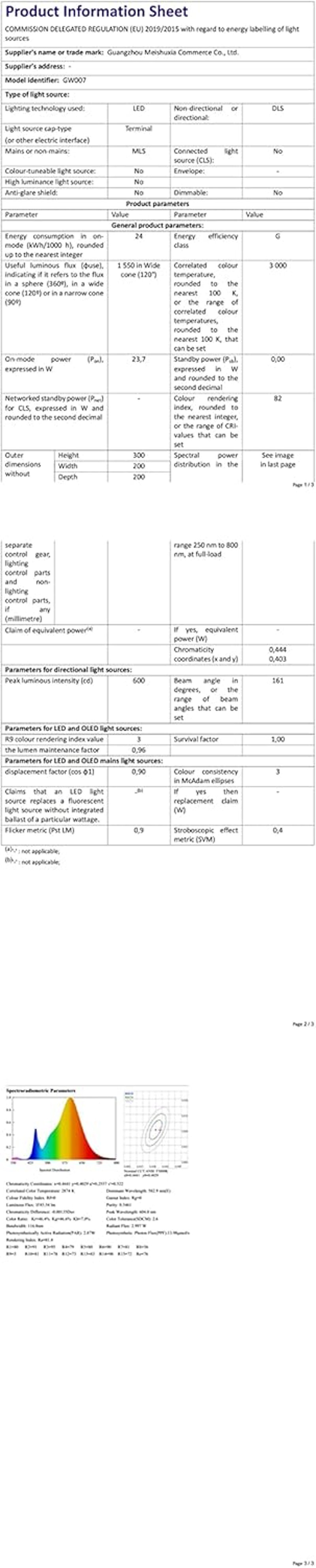 Klighten 24W LED fali lámpa dimmelhető app vezérléssel, IP65 vízálló kültéri beltéri világítás