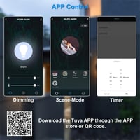 Klighten 24W Dimmelhető Kültéri Fali Lámpa App Vezérléssel, IP65 Vízálló 4