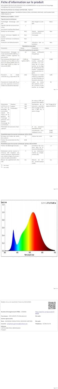 Klighten 24W Dimmelhető Kültéri Fali Lámpa App Vezérléssel, IP65 Vízálló 10