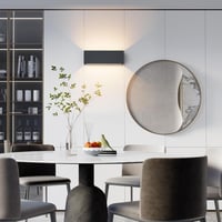 Klighten 30W Kültéri Fali Lámpa Szett - 2db Antracit Alumínium IP65 Vízálló LED Világítás Állítható Fényszöggel - Beltéri/Kültéri Használatr 6