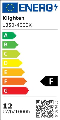 Klighten 4db LED fali lámpa 12W természetes fehér 4000K modern nappali hálószoba 8