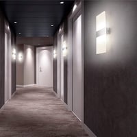 Klighten 4db LED fali lámpa 12W természetes fehér 4000K modern nappali hálószoba 6