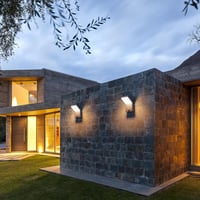 Lampă de perete LED de exterior Klighten cu senzor de mișcare 24 W, IP65 rezistentă la apă, antracit, alb cald 3000 K, pentru exterior, interior, intrare, terasă, grădină 7