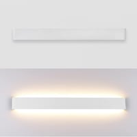 Klighten LED alumínium fali lámpa 30 W, 91 cm fel-le világító, modern beltéri spot, meleg fehér 3000K, fehér 2