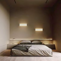 Klighten LED fali lámpa dimmelhető távirányítóval és APP vezérléssel, 61cm, 20W, fehér 7