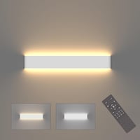 Klighten LED fali lámpa dimmelhető távirányítóval és APP vezérléssel, 61cm, 20W, fehér 1
