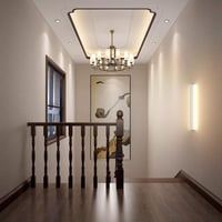 Klighten LED fali lámpa dimmelhető távirányítóval és APP vezérléssel, 61cm, 20W, fehér 9