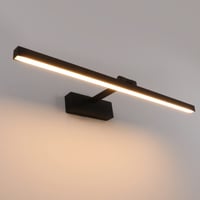 Klighten LED kúpeľňové svietidlo nad zrkadlo 60 cm 18W teplá biela 3000K čierne 1