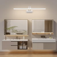 Klighten LED kúpeľňové svietidlo nad zrkadlo 70 cm, 24W, 1650 lm, 4000K, chróm, nástenné svietidlo na zrkadlo 9