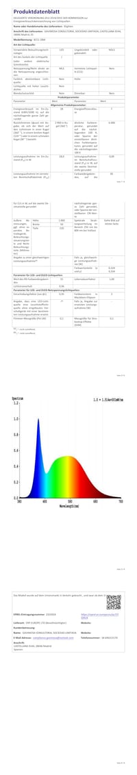 Klighten LED kúpeľňové svietidlo nad zrkadlo 100 cm čierne 28 W 1560 lm s rotáciou 180 stupňov studená biela 6000 K IP44 vodotesné svietidlo na líčenie 10