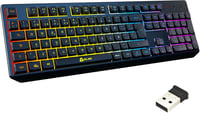 KLIM Chroma Wireless Gamer Billentyűzet RGB Világítással PC Mac PS4 1