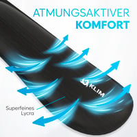 Set Suport pentru Încheieturi KLIM pentru Tastatură și Mouse - Perne Ergonomice din Spumă cu Memorie și Gel - Pentru Birou și Gaming - Negru 6