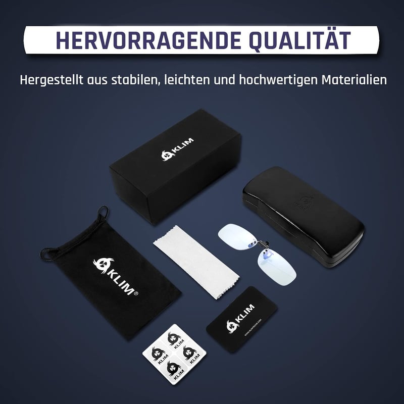 KLIM Optics kékfény szűrő gamer szemüveg PC mobilhoz UV védelemmel