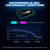 KLIM Turbofrost Laptop Hűtőpad 4 Turbó Ventilátorral 17 Colos Gamer Notebookhoz 3