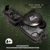 Športové bezdrôtové slúchadlá Klipsch T5 II True Wireless Sport Bluetooth 5.0, dotykové ovládanie, odolné voči potu, čierne 5