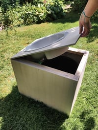 KLOGO Szeparátor Betét Száraz WC-hez Szagcsapda Funkcióval 7
