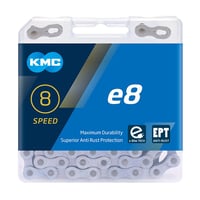 KMC Kerékpárlánc e8 EPT 122 szem 8 sebességes rozsdamentes - Single 2