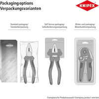 KNIPEX 98 62 02 Ploché kliešte izolované s mäkkou zónou na rukoväti pre bezpečný úchop 220 mm 5