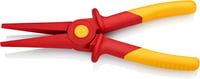 KNIPEX 98 62 02 Ploché kliešte izolované s mäkkou zónou na rukoväti pre bezpečný úchop 220 mm 3