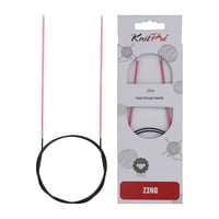 KnitPro Zing Fix Körkötőtű 100 cm - 2,00 mm - Alumínium Kötőtű Kézimunkához 1