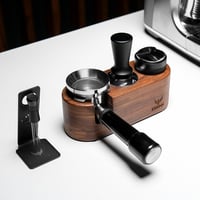 KNODOS Distribuitor cu ace pentru espresso, dozator reglabil de 0,25 mm și 0,4 mm, instrument magnetic pentru pregătirea cafelei, accesoriu barista pentru espressor cu pârghie 6