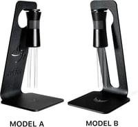 KNODOS Distribuitor cu ace pentru espresso, dozator reglabil de 0,25 mm și 0,4 mm, instrument magnetic pentru pregătirea cafelei, accesoriu barista pentru espressor cu pârghie 7