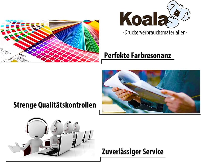 Koala 26XL Tintapatron Csomag 10db Epson XP-600 XP-700 XP-800 Nyomtatóhoz