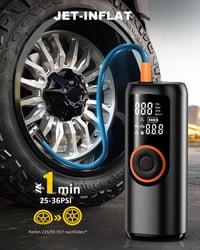 Koala Global 150 PSI elektromos légpumpa LCD kijelzővel és LED lámpával 2