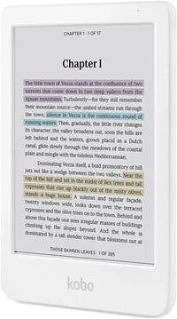 Kobo Clara Colour 6" E Ink Kaleido 3 e-könyv olvasó, 16 GB, vízálló - fehér 1