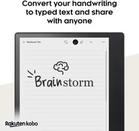 Kobo Elipsa 2E E-olvasó 10,3" Tükröződésmentes Érintőkijelzővel, ComfortLight PRO, Kobo Stylus 2 Tollal, 32GB, Wi-Fi, 14 Órás Akkumulátor 6