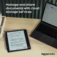 Kobo Elipsa 2E E-olvasó 10,3" Tükröződésmentes Érintőkijelzővel, ComfortLight PRO, Kobo Stylus 2 Tollal, 32GB, Wi-Fi, 14 Órás Akkumulátor 8