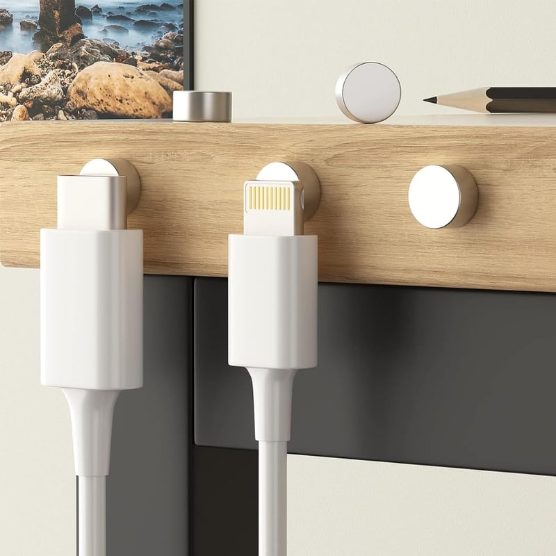 Koboko 100 db neodímium mini mágnes 4 x 2 mm erős kis mágnesek kreatív projektekhez fehér tábla pin board mágnesszalaghoz