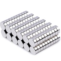 Koboko 100 db neodímium mini mágnes 4 x 2 mm erős kis mágnesek kreatív projektekhez fehér tábla pin board mágnesszalaghoz 1