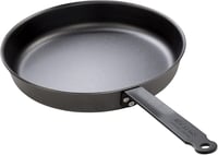 Kockums Jernverk Prémium Szénacél Serpenyő 28 cm, Természetes Növényi Olajjal Előkezelt, Svéd Minőség 1