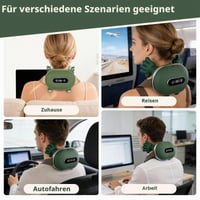 4D masážny prístroj na krk Kocusu s LED displejom, shiatsu masáž, 3 stupne intenzity, funkcia vyhrievania, prenosný, nabíjateľný, na masáž krku, ramien a chrbta 6