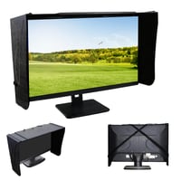 Kocusu Slnečná clona na monitor 24-32 palcov (41-71 cm), nastaviteľná clona proti rozptýlenému svetlu, ochrana súkromia pre Dell, HP, Philips, Samsung, Lenovo, ASUS, LG 1