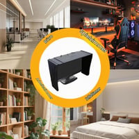 Kocusu Slnečná clona na monitor 24-32 palcov (41-71 cm), nastaviteľná clona proti rozptýlenému svetlu, ochrana súkromia pre Dell, HP, Philips, Samsung, Lenovo, ASUS, LG 7