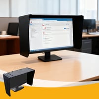 Kocusu Slnečná clona na monitor 24-32 palcov (41-71 cm), nastaviteľná clona proti rozptýlenému svetlu, ochrana súkromia pre Dell, HP, Philips, Samsung, Lenovo, ASUS, LG 8