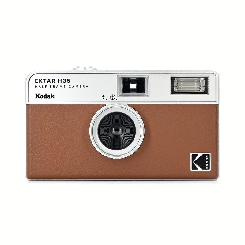 KODAK EKTAR H35 Smeđi analogni fotoaparat za 35mm film, višekratni