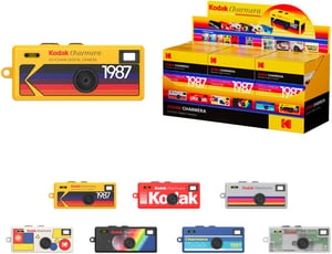 KODAK kulcstartós mini digitális fényképezőgép vakdoboz 1 db videofelvétel 1.6 MP microSD kártyahely filmhatás kezdőknek