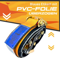 KODIAK STRAPS 4db 50mm Autó Rögzítő Szíj 2,5m 5000kg TÜV DIN EN 12195-2 7