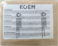KOEM Csereponyvás Pavilon Tetőhöz 3x3m Sötét Bézs Poliészter 180g/m² 4