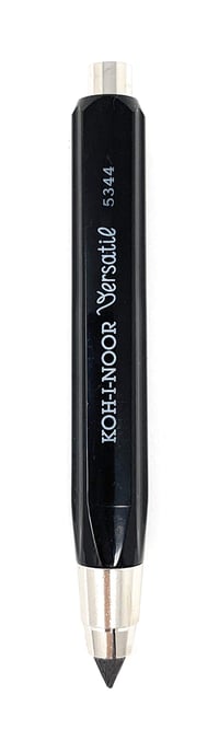 Mechanická spojková ceruzka Koh-I-Noor 5344 na tuhy s priemerom 5,6 mm, čierna 2