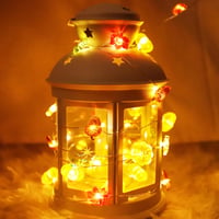 Ghirlandă luminoasă de toamnă KOIROI, 300 cm, 30 LED-uri, decorațiune cu frunze de arțar, dovleci și ghinde, cu temporizator, pentru interior, Halloween, Ziua Recunoștinței, decor de toamnă 4